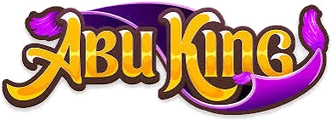 AbuKing Casino – złoto-fioletowe logo